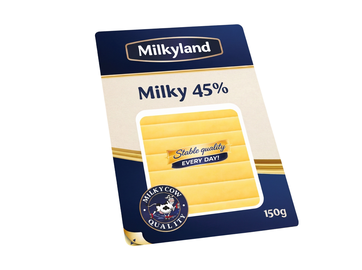 Milky 45 % – plátkový syr 150 g